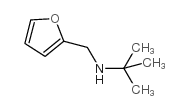 N-(叔丁基)-N-(2-呋喃基甲基)胺结构式