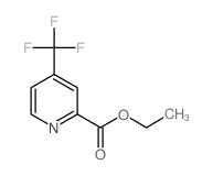 4-(三氟甲基)-2-吡啶甲酸乙酯结构式