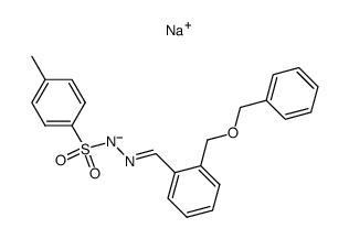 sodium 2-(2-((benzyloxy)methyl)benzylidene)-1-tosylhydrazin-1-ide Structure