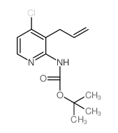 3-烯丙基-4-氯吡啶-2-氨基甲酸叔丁酯图片