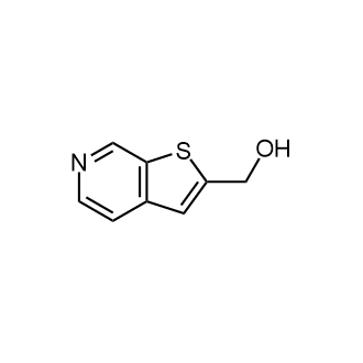 噻吩[2,3-c]吡啶-2-基甲醇结构式