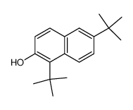 1,6-Di-t-butyl-2-naphthol Structure