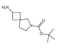 2-Amino-6-aza-spiro[3.4]octane-6-carboxylic acid tert-butyl ester structure