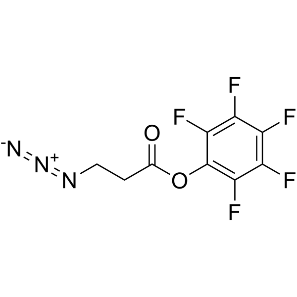 3-Azidopropanoic acid-PFP ester结构式