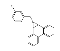 1-[(3-methoxyphenyl)methyl]-1a,9b-dihydrophenanthro[9,10-b]azirine结构式