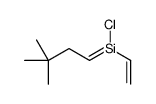 chloro-(3,3-dimethylbutylidene)-ethenylsilane Structure