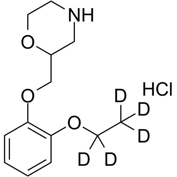 (rac)-Viloxazine-d5 hydrochloride Structure