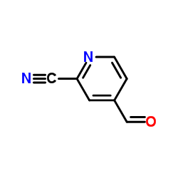 2-氰基吡啶-4-醛结构式