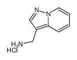 pyrazolo[1,5-a]pyridin-3-ylmethanamine,hydrochloride结构式