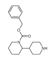 Benzyl [2,4'-bipiperidine]-1-carboxylate hydrochloride结构式