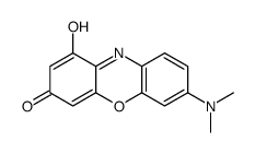 7-(dimethylamino)-1-hydroxyphenoxazin-3-one Structure