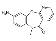 9-amino-6-methylpyrido[2,3-b][1,5]benzoxazepin-5-one结构式