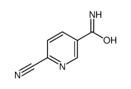 2-氰基-5-羧酰胺吡啶结构式