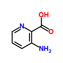 3-氨基吡啶-2-羧酸结构式