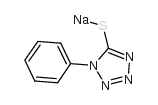 1-phenyl-1h-tetrazole-5-thiol sodium salt Structure