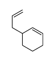 3-prop-2-enylcyclohexene结构式