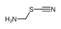 Aminomethyl thiocyanate Structure