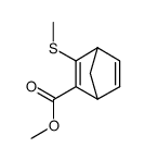 Methyl 2-methylthio-bicyclo<2.2.1>hepta-2,5-dien-3-carboxylat Structure