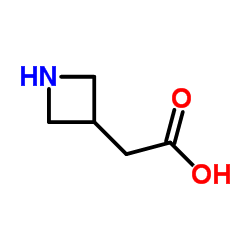 Azetidin-3-yl-acetic acid structure