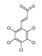1,2,3,4,5-pentachloro-6-[(E)-2-nitroethenyl]benzene结构式