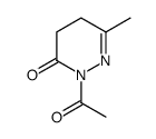 3(2H)-Pyridazinone, 2-acetyl-4,5-dihydro-6-methyl- (9CI) Structure