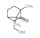 3-(hydroxymethyl)-1,7,7-trimethyl-norbornan-2-one结构式