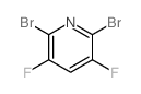 2,6-二溴-3,5-二氟吡啶结构式