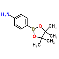 4-氨基苯硼酸频哪醇酯结构式