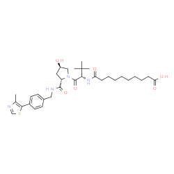 VH 032 amide-alkylC8-acid Structure