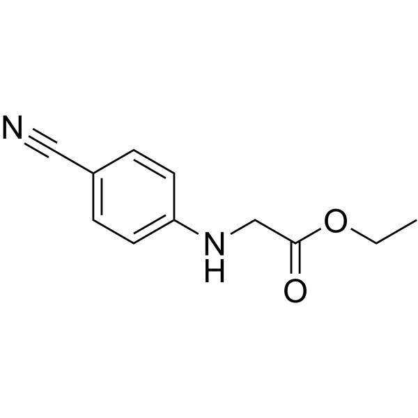 N-(4-氰基苯基)氨基乙酸乙酯图片