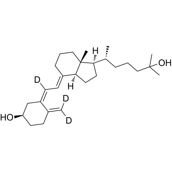 3-Epi-25-Hydroxyvitamin D3-d3结构式