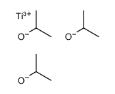 titanium(3+) propan-2-olate结构式