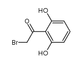 2-bromo-1-(2,6-dihydroxy-phenyl)-ethanone Structure