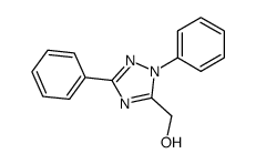 (1,3-diphenyl-1H-1,2,4-triazol-5-yl)methanol结构式