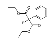 diethyl 2-fluoro-2-phenylpropanedioate结构式