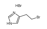 4(5)-(2-bromoethyl)imidazole hydrobromide Structure