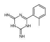 6-(2-甲基苯基)-1,3,5-三嗪-2,4-二胺结构式