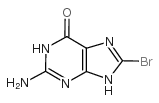 8-溴鸟嘌呤结构式