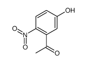 2-硝基-5-羟基苯乙酮结构式
