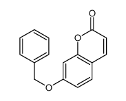7-(benzyloxy)-2H-chromen-2-one结构式
