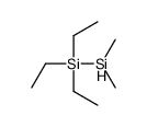 dimethylsilyl(triethyl)silane Structure