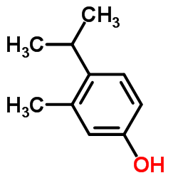 3-甲基-4-异丙基苯酚结构式