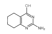 2-氨基-5,6,7,8-四氢-3H-喹唑啉-4-酮结构式