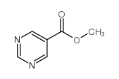 嘧啶-5-甲酸甲酯结构式