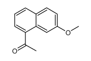 1-(7-methoxy-1-naphthalenyl)ethanone结构式