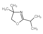 Oxazole,4,5-dihydro-4,4-dimethyl-2-(1-methylethyl)- structure