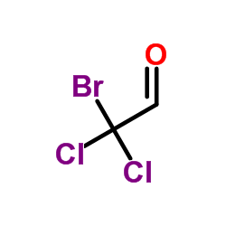 Bromodichloroacetaldehyde Structure