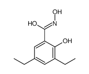 Benzamide, 3,5-diethyl-N,2-dihydroxy- (9CI)结构式