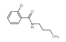 N-丁基2-溴苯甲酰胺结构式