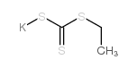 Carbonotrithioic acid,monoethyl ester, potassium salt (1:1) Structure